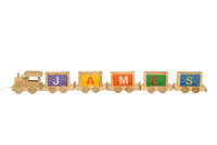 
              Personalised Name Wooden Alphabet Train Letters
            