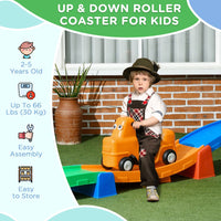 
              AIYAPLAY 3(m) Up and Down Rollercoaster for Kids with Non-Slip Steps for Ages 2-5 Years
            