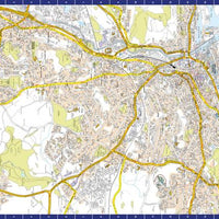 A to Z Map of  Swansea 1000 Piece Jigsaw