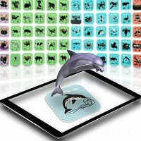 Augmented Reality Cards, Perfect Toy to Educate with 108 Cards With Storage Bag