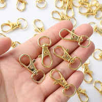 
              100pcs Gold Silver Keyring DIY Keychain Split Rings Keyfob Key Rings Key Chain Key Pendant Ring Stainless Steel Ring
            