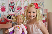 
              Sophia's 18 Inch Baby Doll 30 Piece Hair Salon Playset Toy Brush Hair Dryer Mirror
            