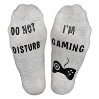 
              Video Game Warning Socks by Visani - Do Not Disturb, Im Gaming
            