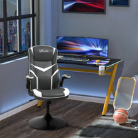 
              Vinsetto High Back Computer Gaming Chair Video Game Chair with Swivel Base Grey
            