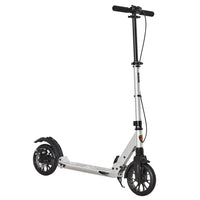 
              HOMCOM Adult Teens Kick Scooter Fold Adjust 14+ w/ Rear Wheel&Hand Brake
            