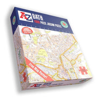 
              A to Z Map of  Bath 1000 Piece Jigsaw
            