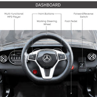 
              Mercedes Benz GLA Licensed 6V Kids Ride On Car with Remote Light Music Black
            