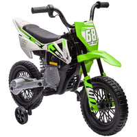 
              AIYAPLAY 12V Kids Electric Motorbike w/ Twist Grip Throttle, Music
            