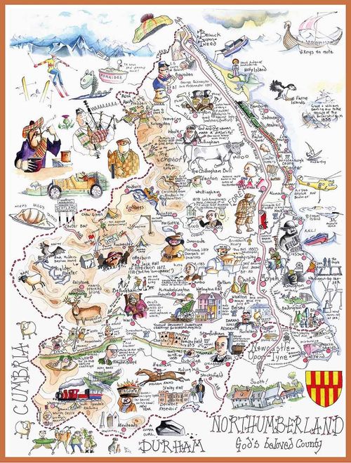Northumberland - Tim Bulmer 1000 piece Jigsaw