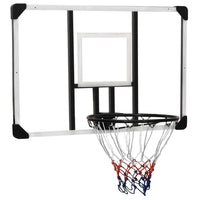 
              vidaXL Basketball Backboard Transparent 106x69x3 cm Polycarbonate
            