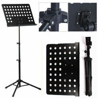 
              Heavy Duty Orchestral Music Stand Folding Adjustable Sheet Stand Tripod Base UK
            
