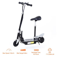 
              HOMCOM Teen Foldable Electric Scooters Electric Battery 120W with Brake Kickstand
            