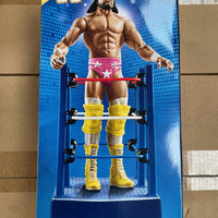 WWE Wrestlemania MACHO MAN Randy Savage 6 inch Action Figure with Ring Cart *Damaged Box*