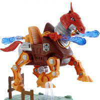Masters of the Universe Origins Stridor Figure with Robot Horse, Launcher and 3 Plasma Blasts