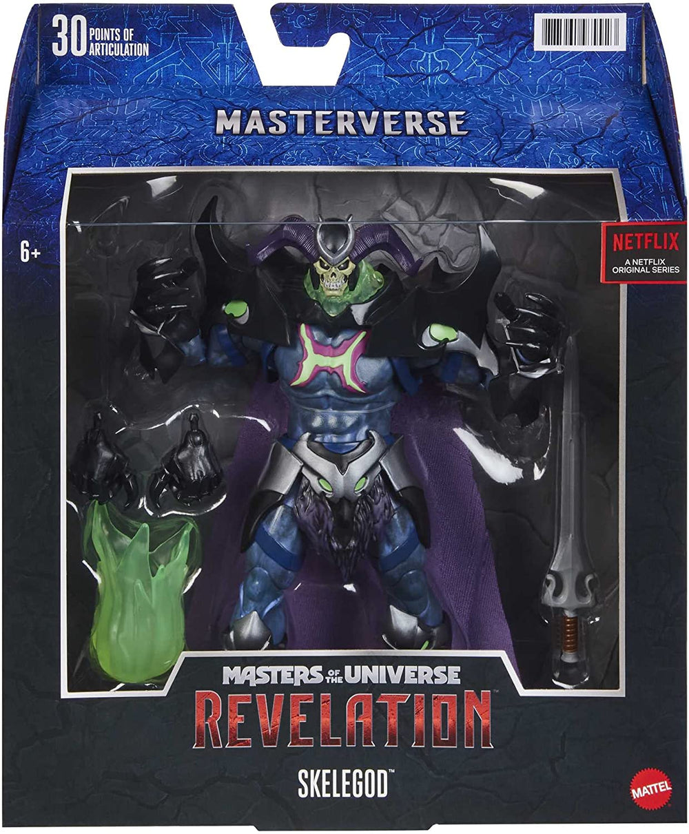 Masters of the Universe Revelation SKELEGOD Masterverse Skeletor 9 inch Action Figure