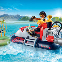 Playmobil 9435 Action Dino Hovercraft with Underwater Motor