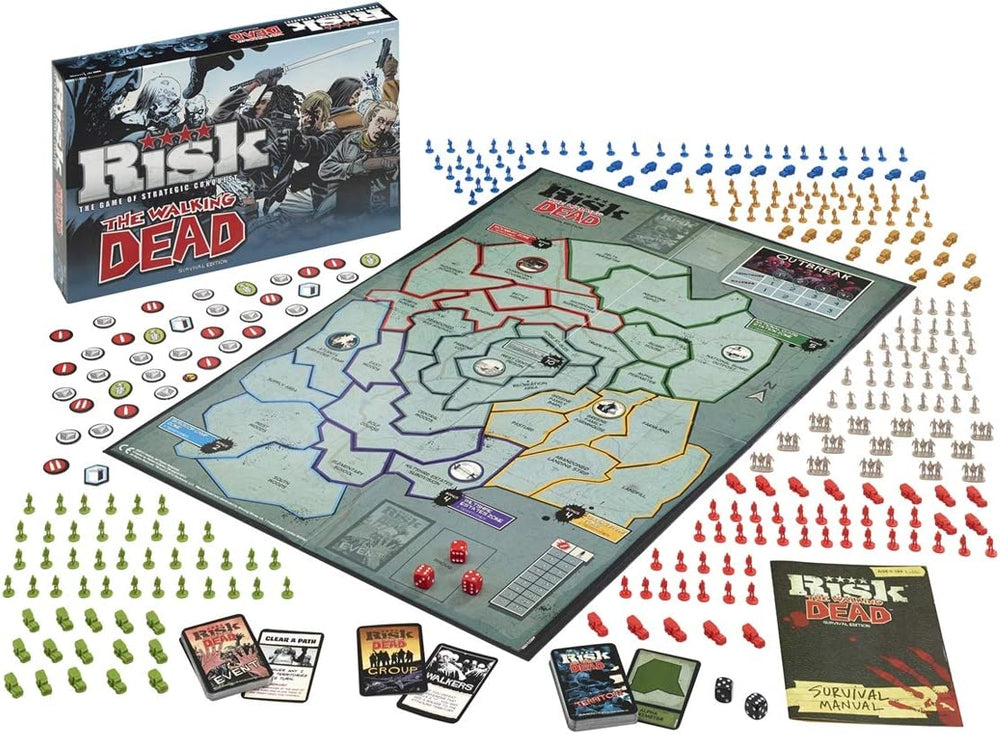 RISK The Walking Dead Survival Edition Board Game