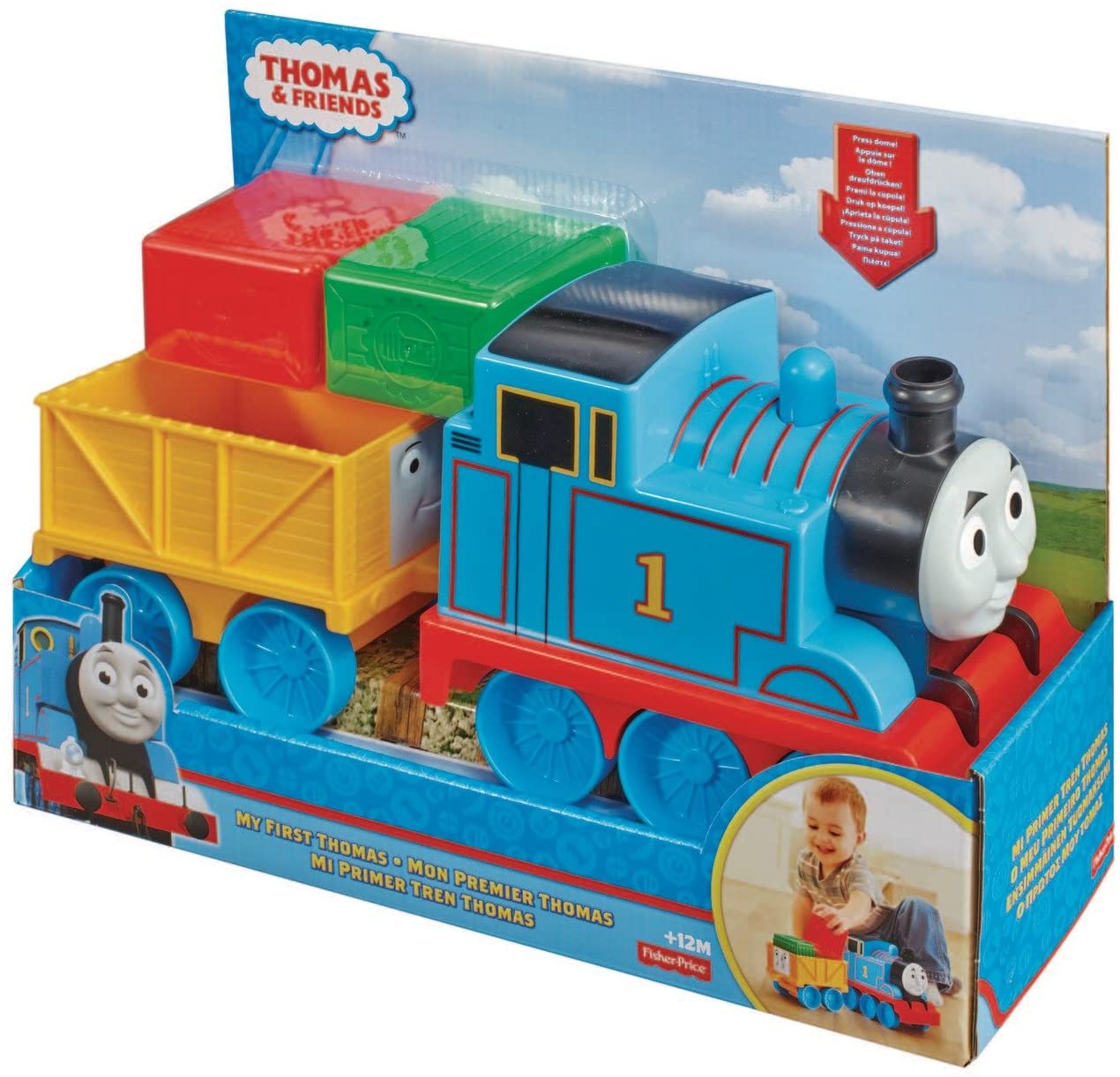 Fisher-Price Thomas Friends BCX71 Large Tank Engine Train (BCX71