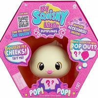 My Squishy Little Dumplings Interactive Doll Collectible with Accessories DEE (Pink)