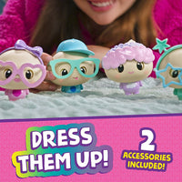 My Squishy Little Dumplings Interactive Doll Collectible with Accessories DEE (Pink)