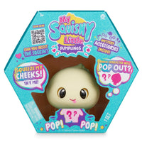 My Squishy Little Dumplings Interactive Doll Collectible with Accessories DIP (Turquoise)