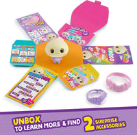 
              My Squishy Little Dumplings Interactive Doll Collectible with Accessories DOE (Purple)
            