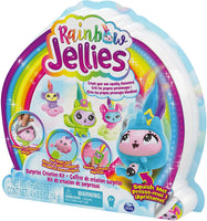 
              Rainbow Jellies Creation Kit with 25 Surprises to Make Your Own Squishy Characters
            