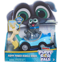 Puppy Dog Pals Disney Junior Power Vehicle Figure and Construction Vehicle - BINGO