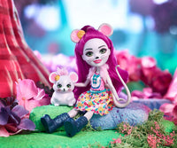 
              Enchantimals FXM76 Mayla Mouse Doll (6 Inch) and Fondue Animal Friend Figure
            