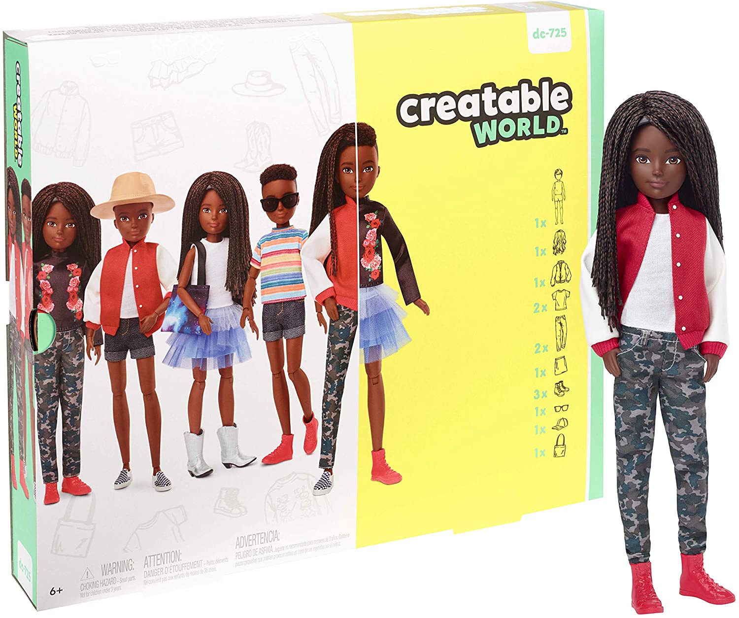 Creatable World, le bambole Mattel davvero personalizzabili e senza genere Creatable World, le bambole Mattel davvero personalizzabili e senza genere