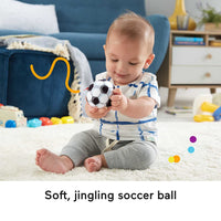 Fisher-Price Just for Kicks Gift Set: 3 football soccer themed baby activity toys for infants