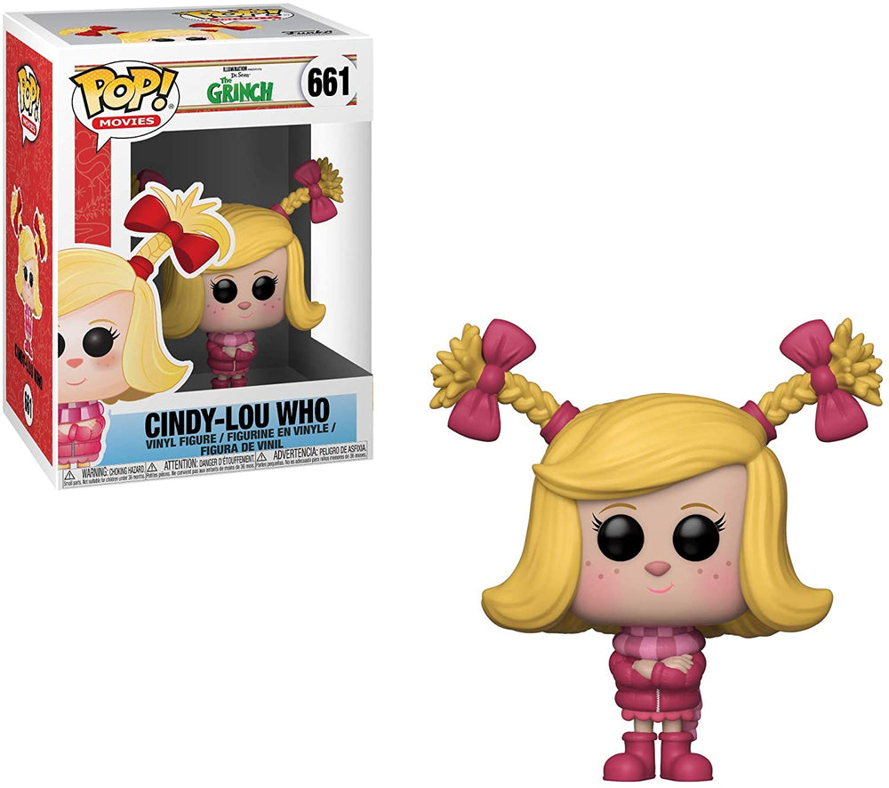 Funko Pop 33025 Animation The Grinch Movie Cindy Lou Who Collectible Figure