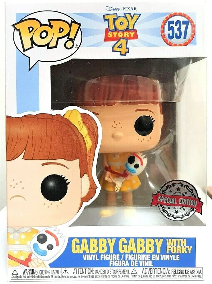 Funko POP Vinyl Gabby Gabby With Forky Toy Story 4 Exclusive Collectible Toy