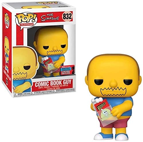 Funko Pop! Television: The Simpsons Comic Book Guy Figure (Limited Edition)