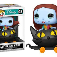 Funko POP 50631 Disney Nightmare Before Christmas Train Sally in Cat Cart Collectible Toy Figure