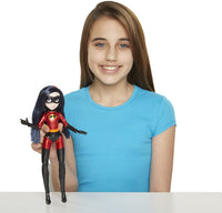 
              Disney Pixar The Incredibles 11 inch Action Figure Articulated Doll in Deluxe Costume and Mask (76602) VIOLET
            