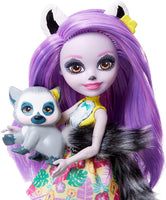 
              Enchantimals Larissa Lemur Doll (6-in) & Ringlet Animal Friend Figure (GFN44)
            