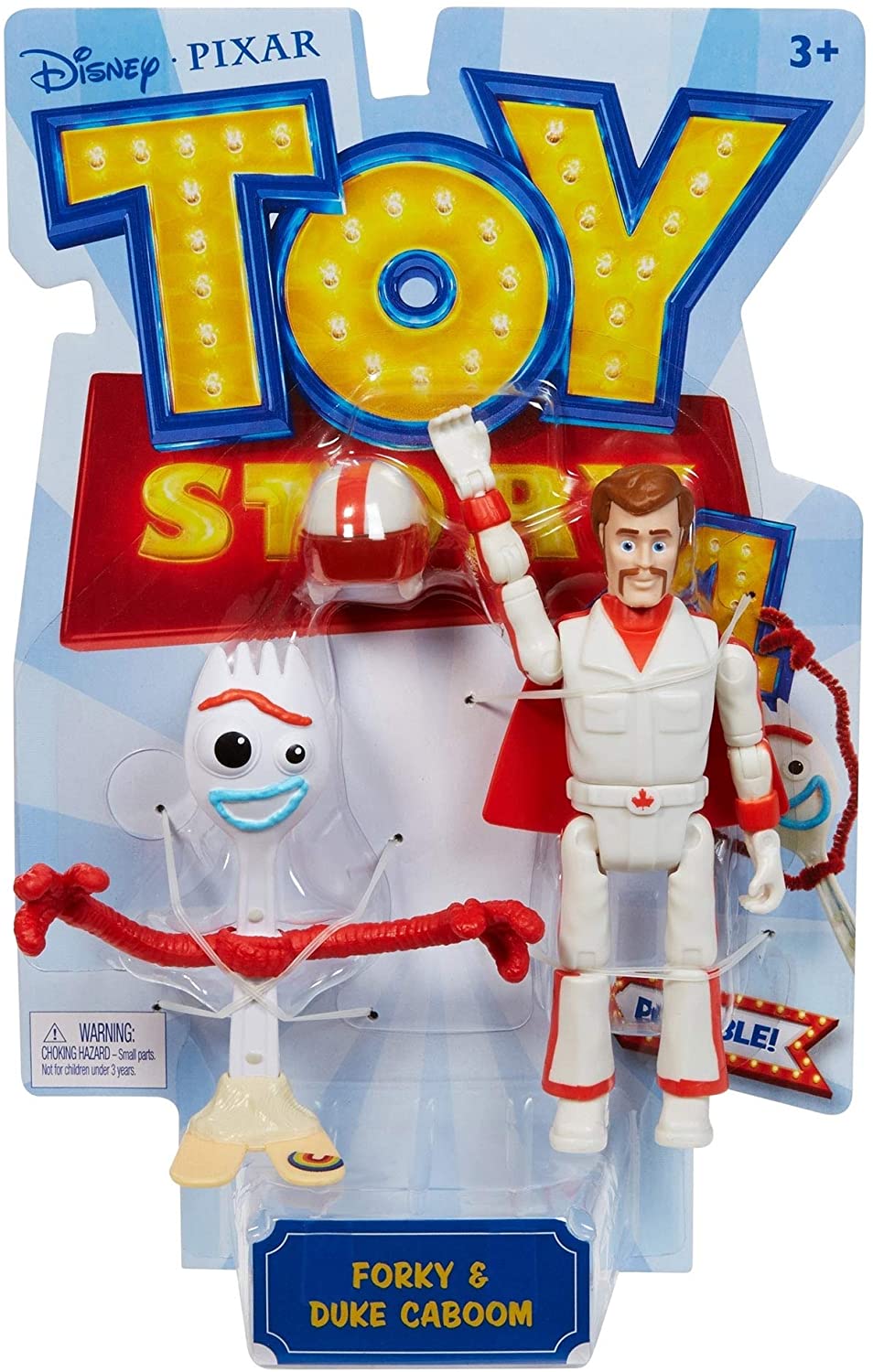 Disney Pixar Toy Story GDP71 Toy Figure Playsets Forky and Duke